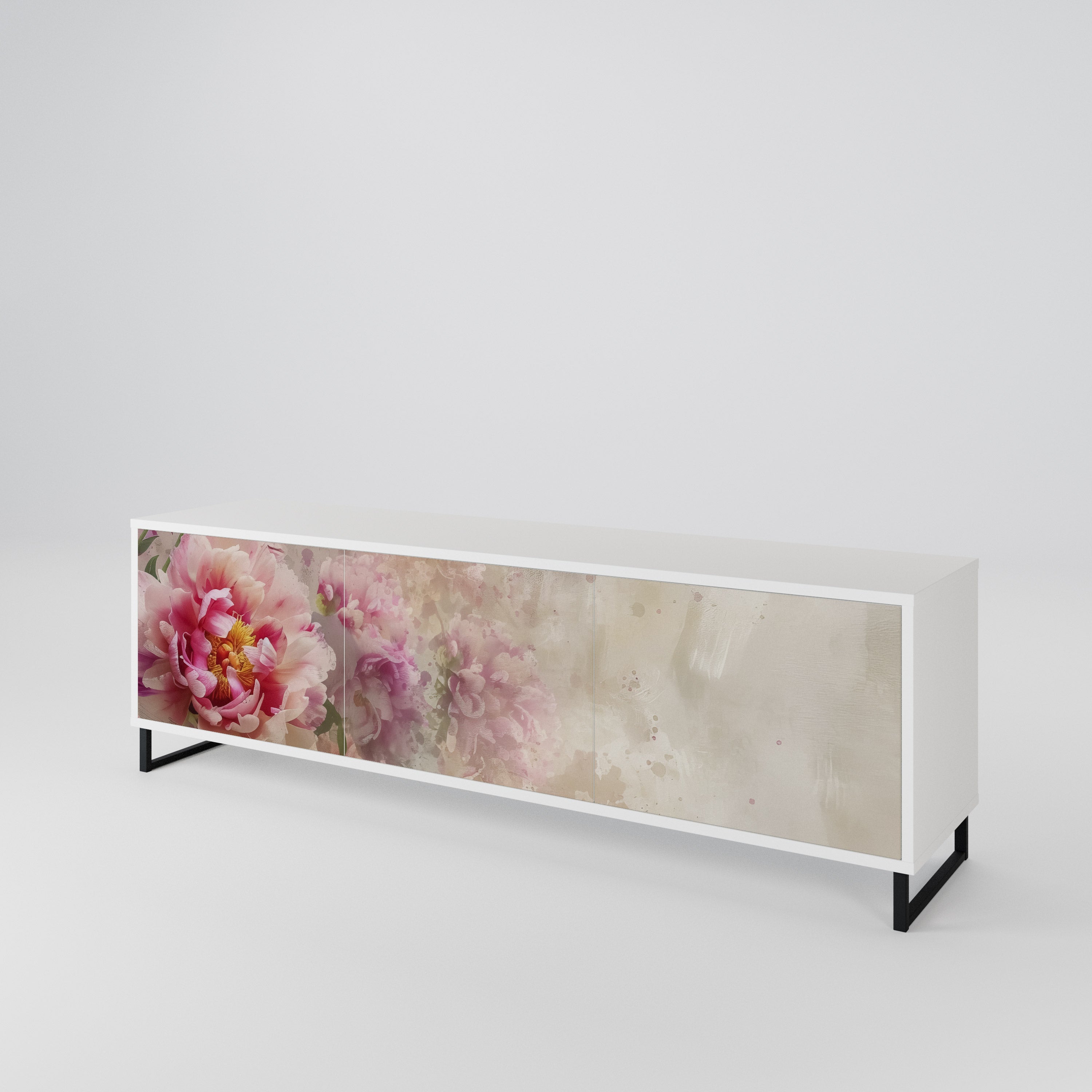 PEONY WHISPER Móvel de TV de 3 Portas