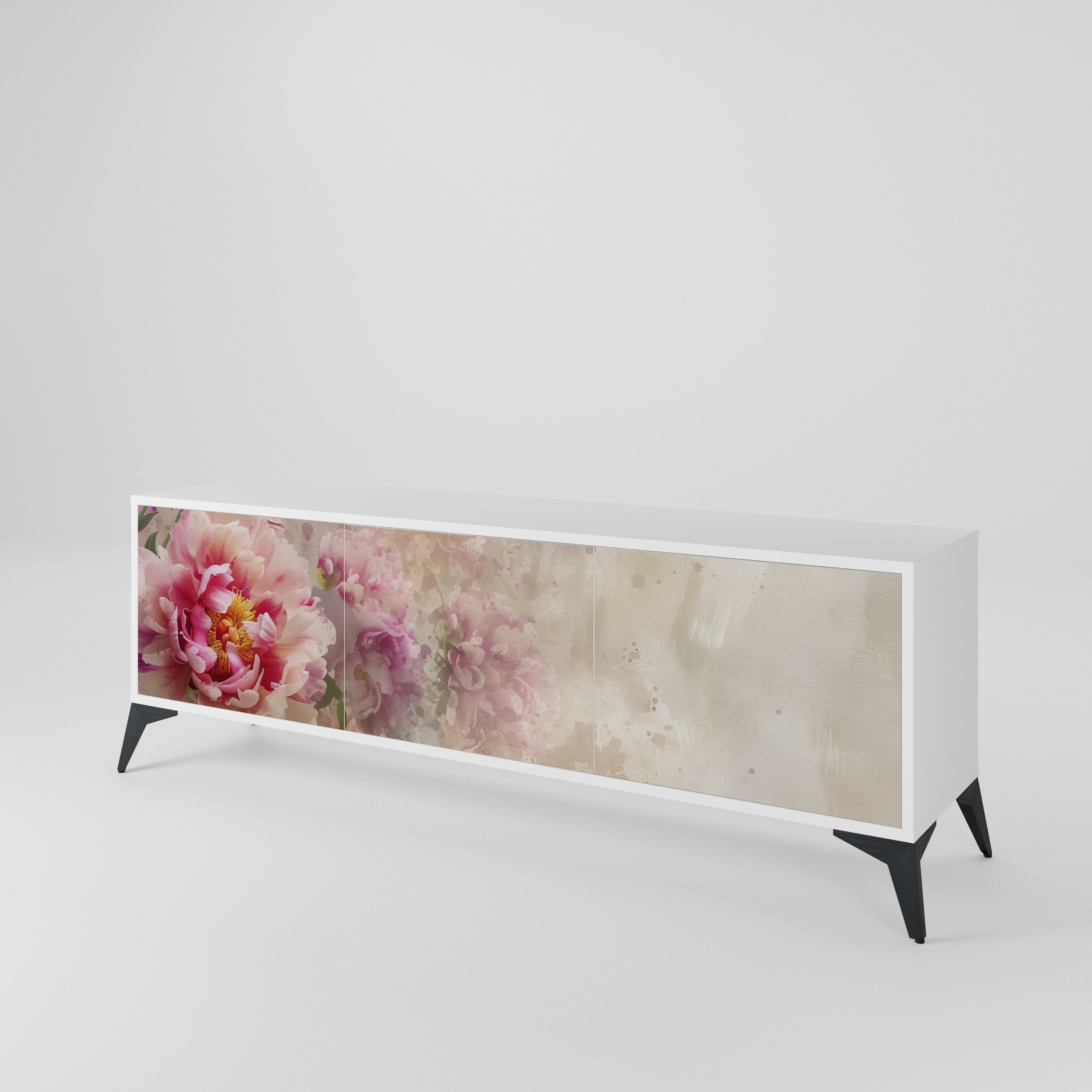 PEONY WHISPER Móvel de TV de 3 Portas