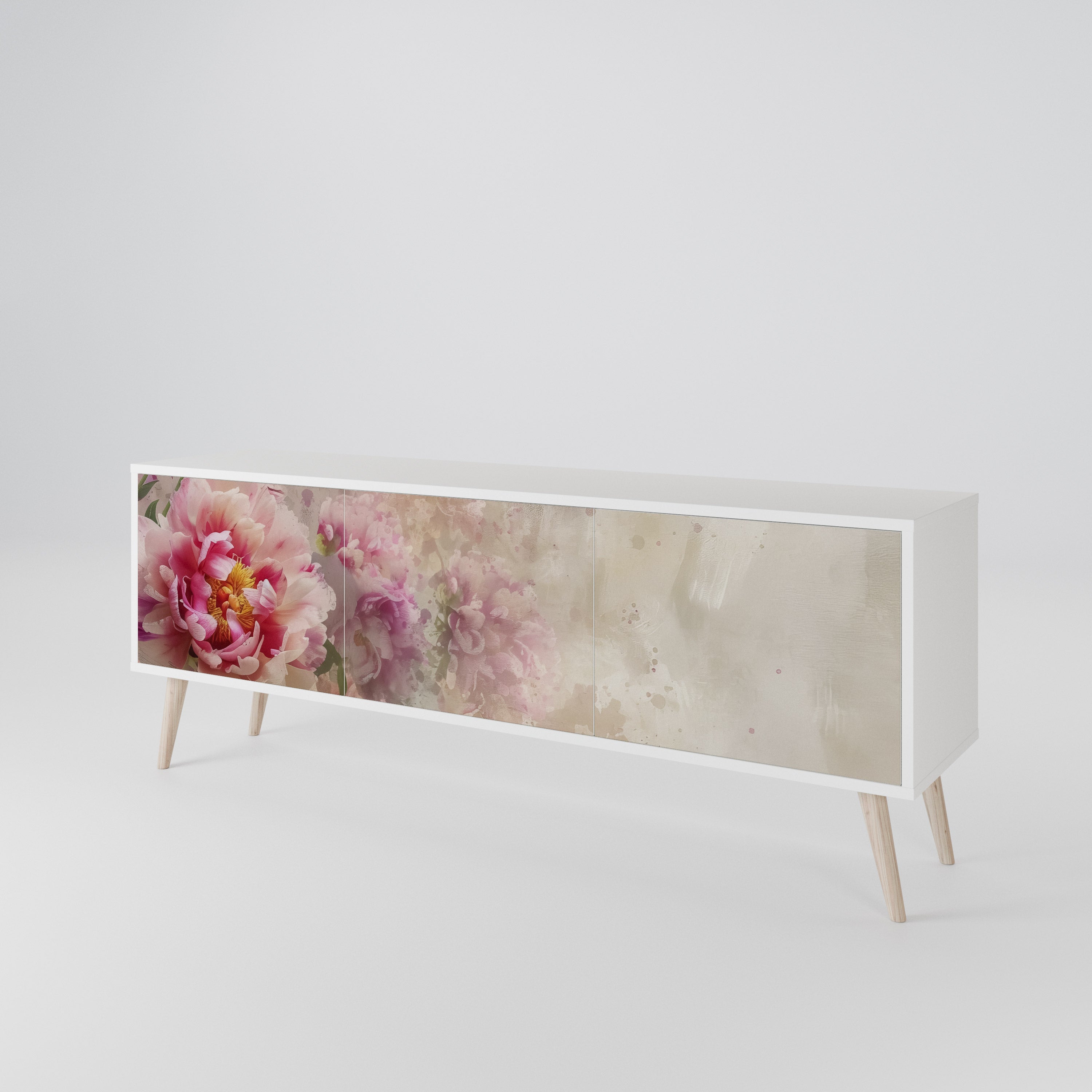 PEONY WHISPER Móvel de TV de 3 Portas