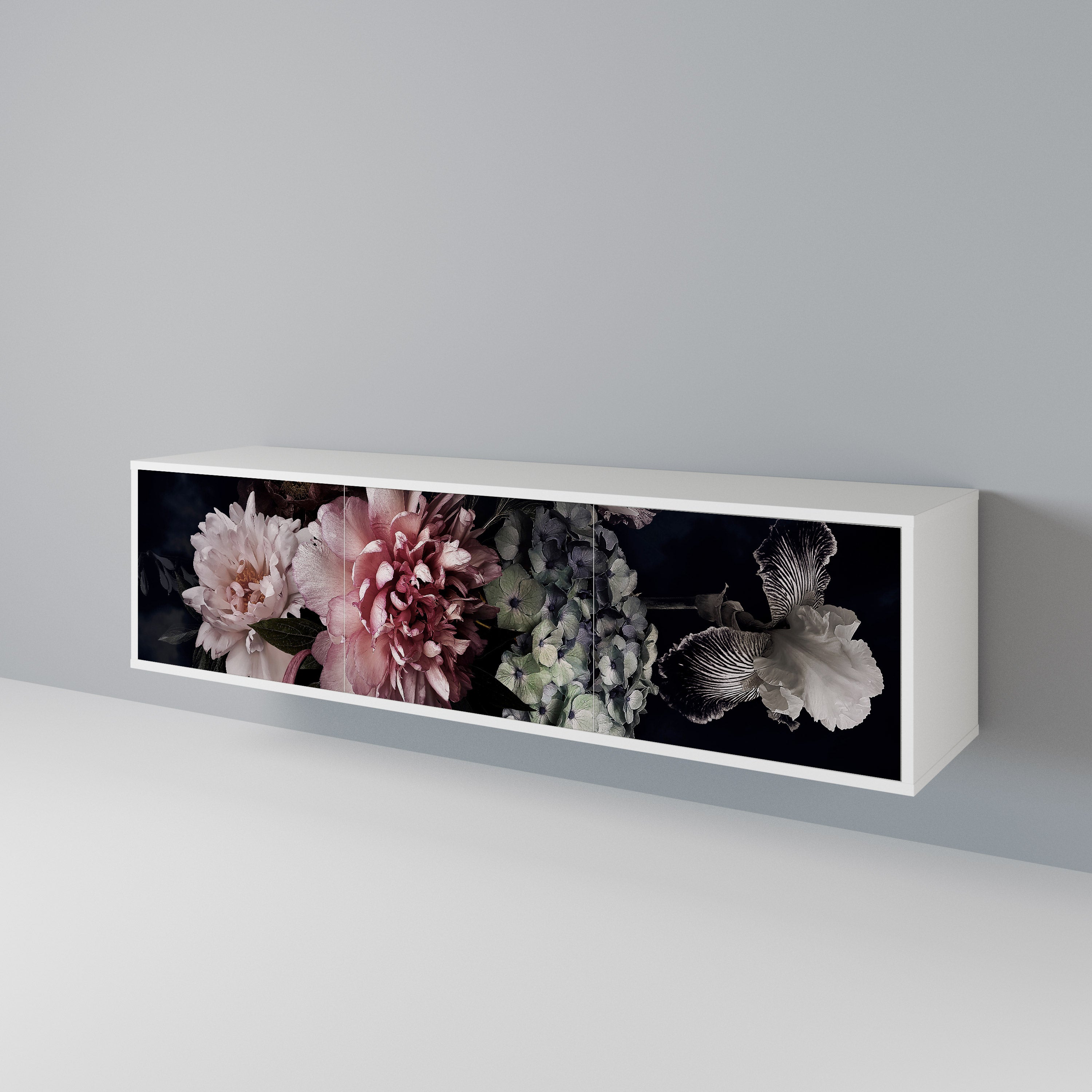PURE BLOSSOM Móvel de TV de 3 Portas