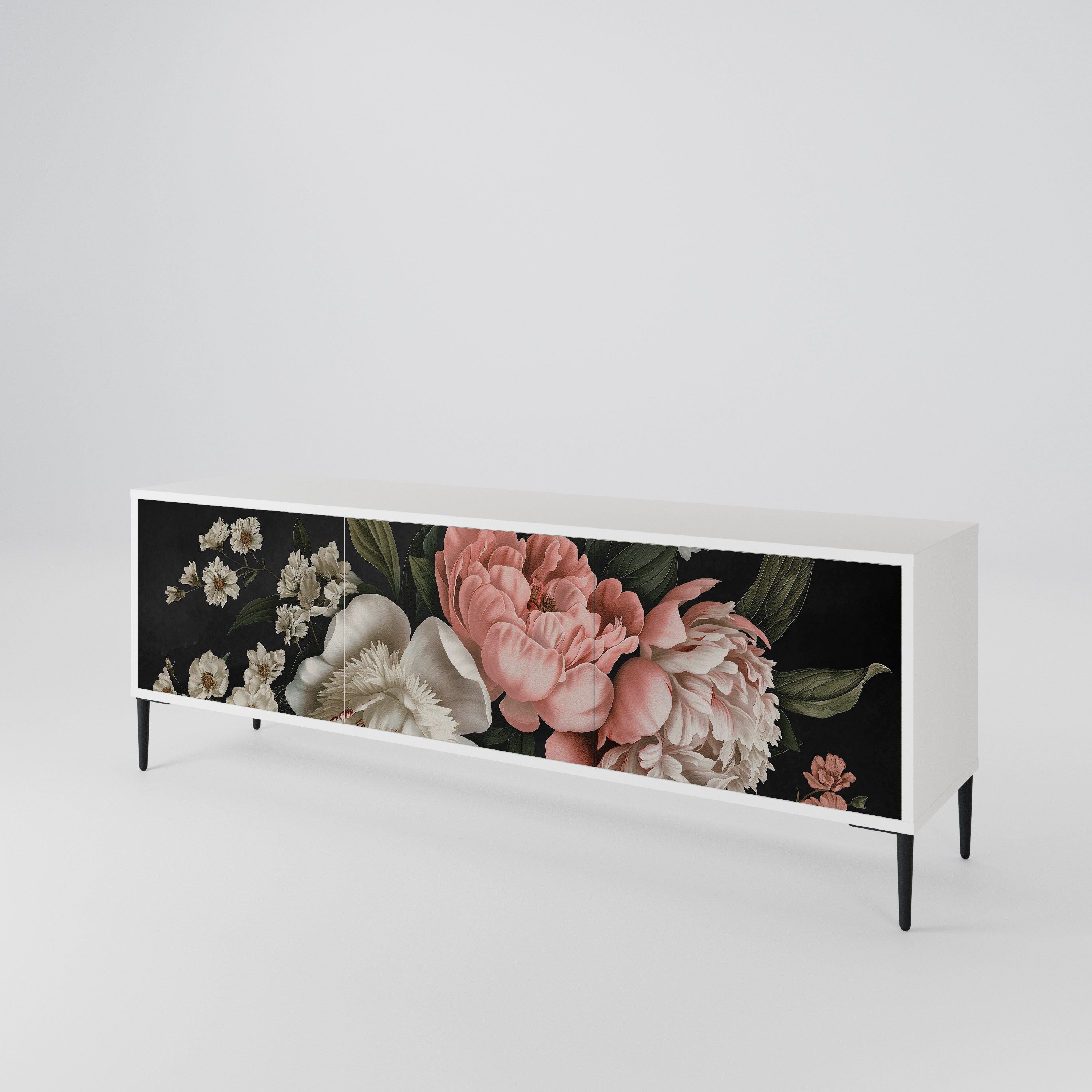 LUSH ELEGANCE Móvel de TV de 3 Portas