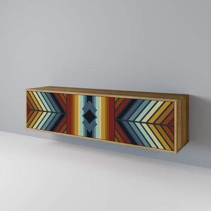 INDIGENOUS ZIGZAG Móvel de TV de 3 Portas