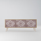 MARVEL MOSAIC Móvel de TV com 3 Portas em Efeito Carvalho