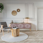 MARVEL MOSAIC Móvel de TV com 3 Portas em Efeito Carvalho