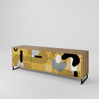 SHAPESHIFT SYMPHONY 3-Door TV Stand in Oak Effect