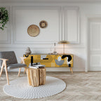 SHAPESHIFT SYMPHONY 3-Door TV Stand in Oak Effect