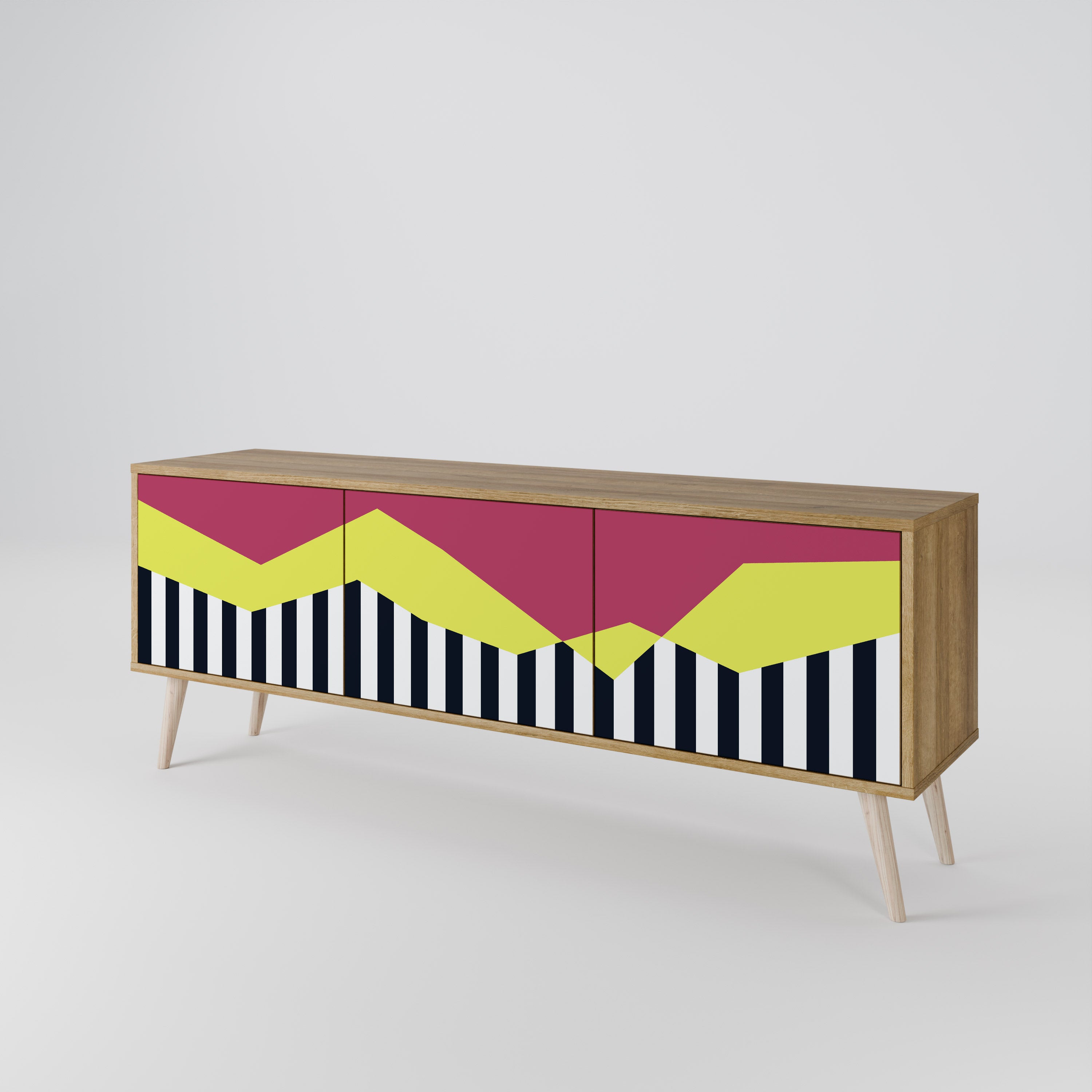 PIANO FANTASY 3-Door TV Cabinet