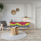 PIANO FANTASY Móvel de TV com 3 Portas em Efeito Carvalho