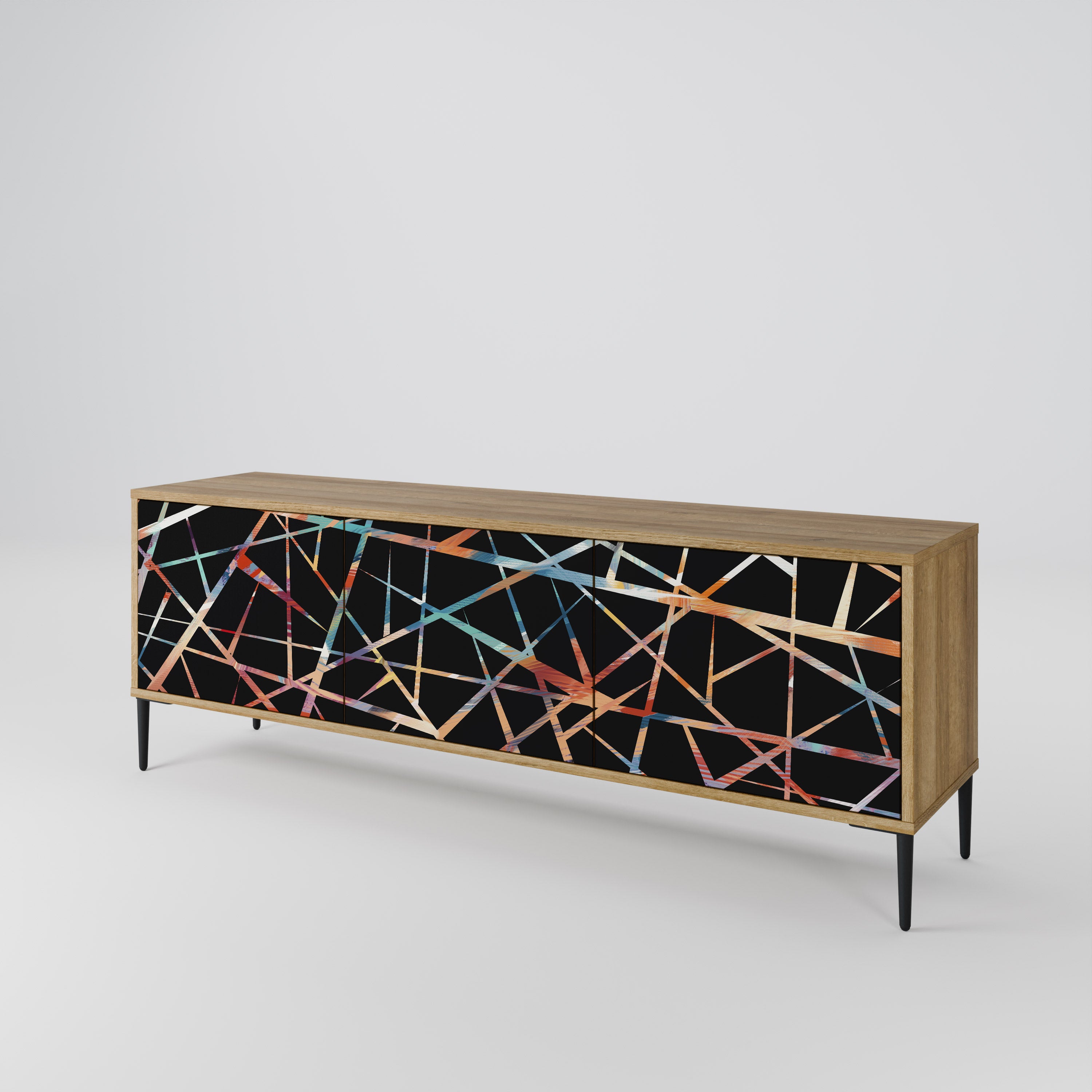 POLYGON VERVE 3-Door TV Cabinet