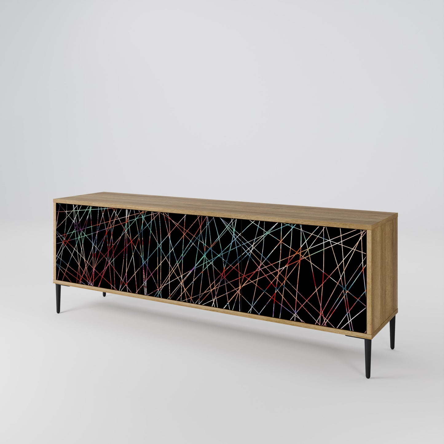 LUMINOUS SNARE Móvel de TV de 3 Portas