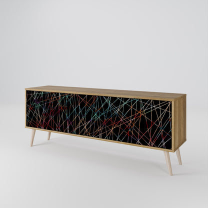 LUMINOUS SNARE Móvel de TV de 3 Portas