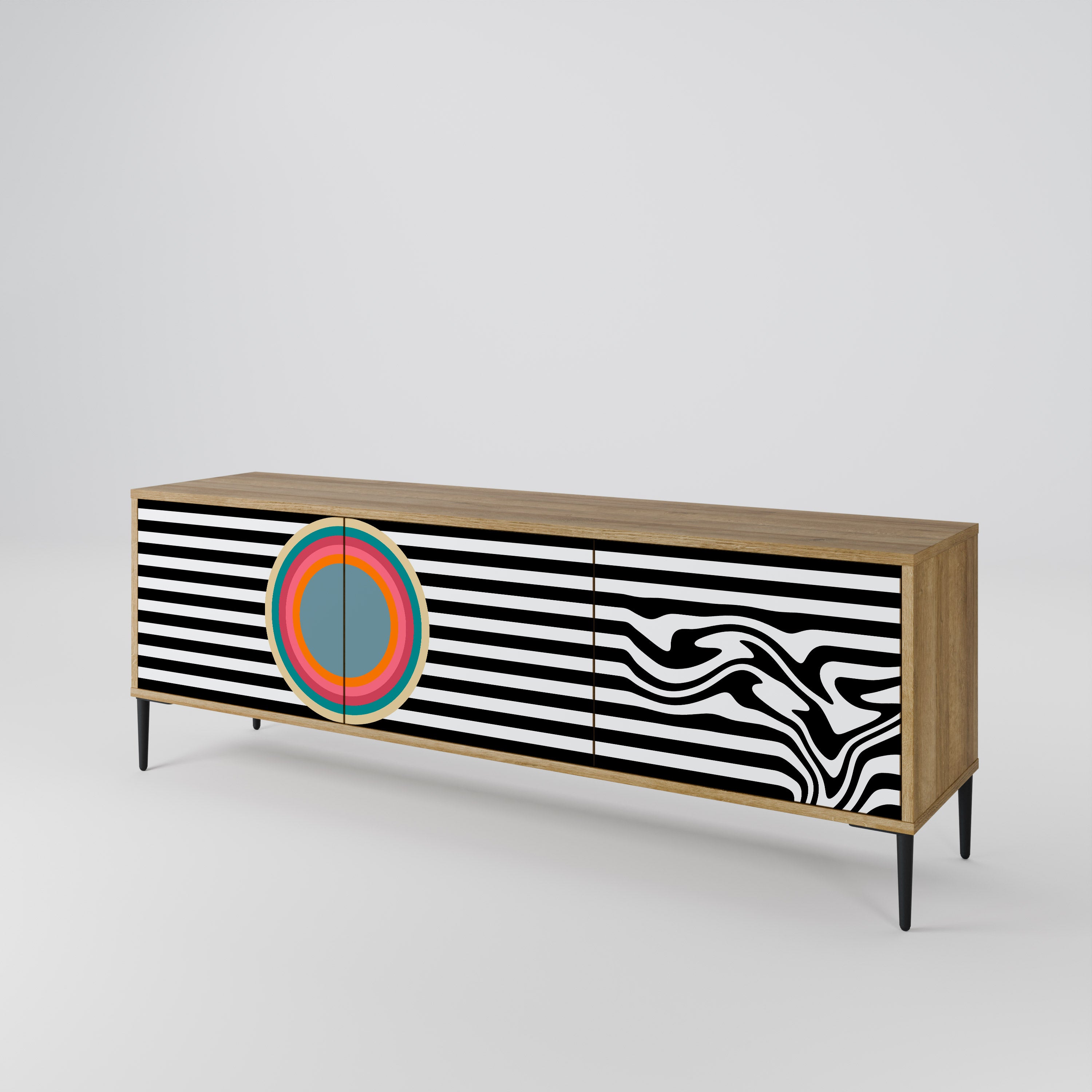 SPECTRA SHOWCASE 3-Door TV Cabinet