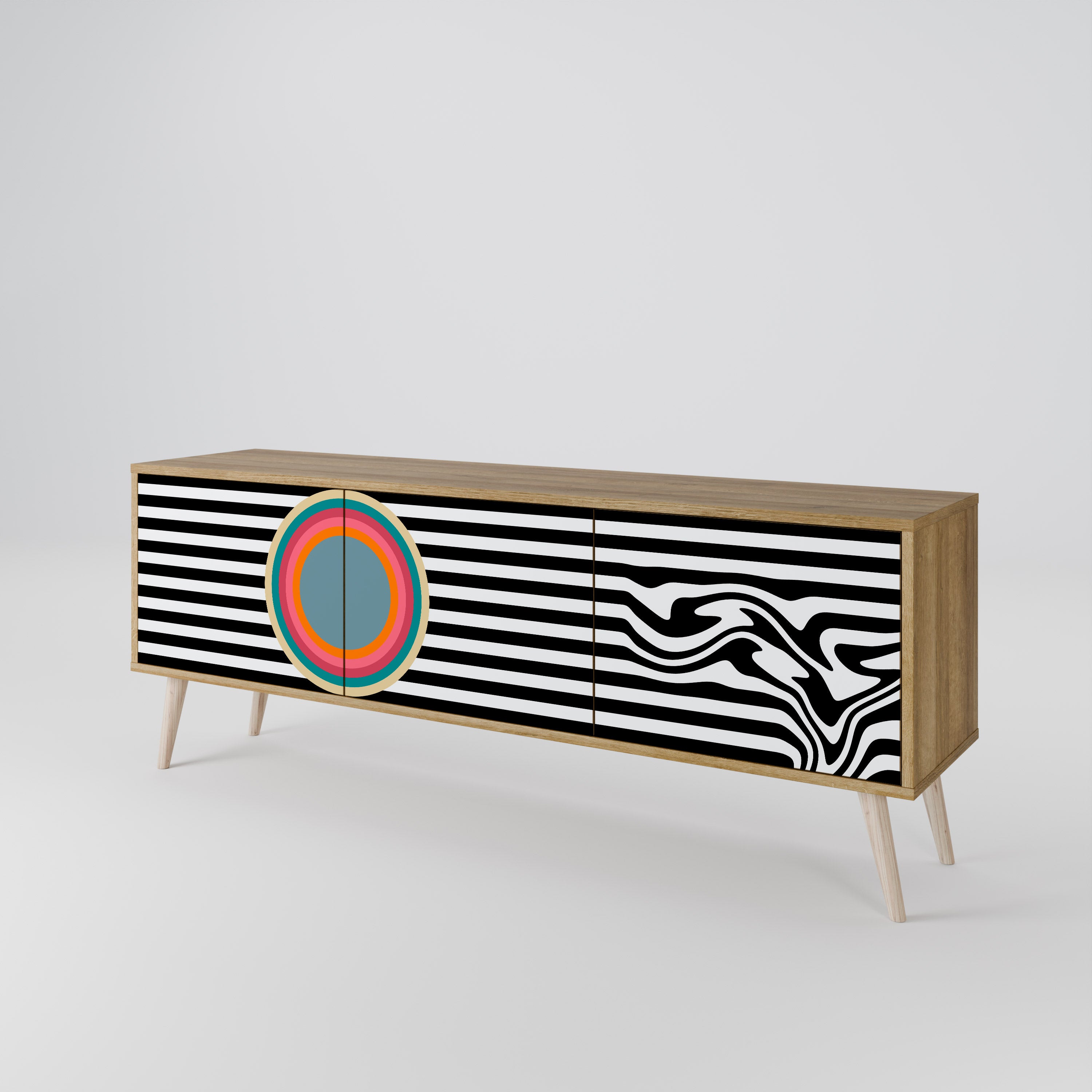 SPECTRA SHOWCASE 3-Door TV Cabinet