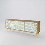 HELIX DANCE Móvel de TV com 3 Portas em Efeito Carvalho