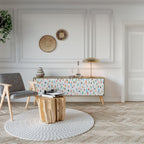 ENERGETIC SPOTS Móvel de TV com 3 Portas em Efeito Carvalho