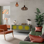 SUNSHINE EULOGY Móvel de TV com 3 Portas em Efeito Carvalho