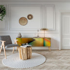 PIERCING SHARPNESS Móvel de TV com 3 Portas em Efeito Carvalho