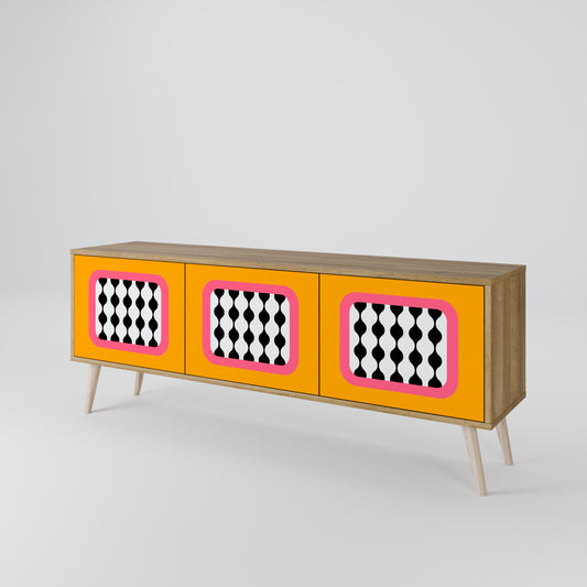 TEARS IN HEAVEN 3-Door TV Cabinet