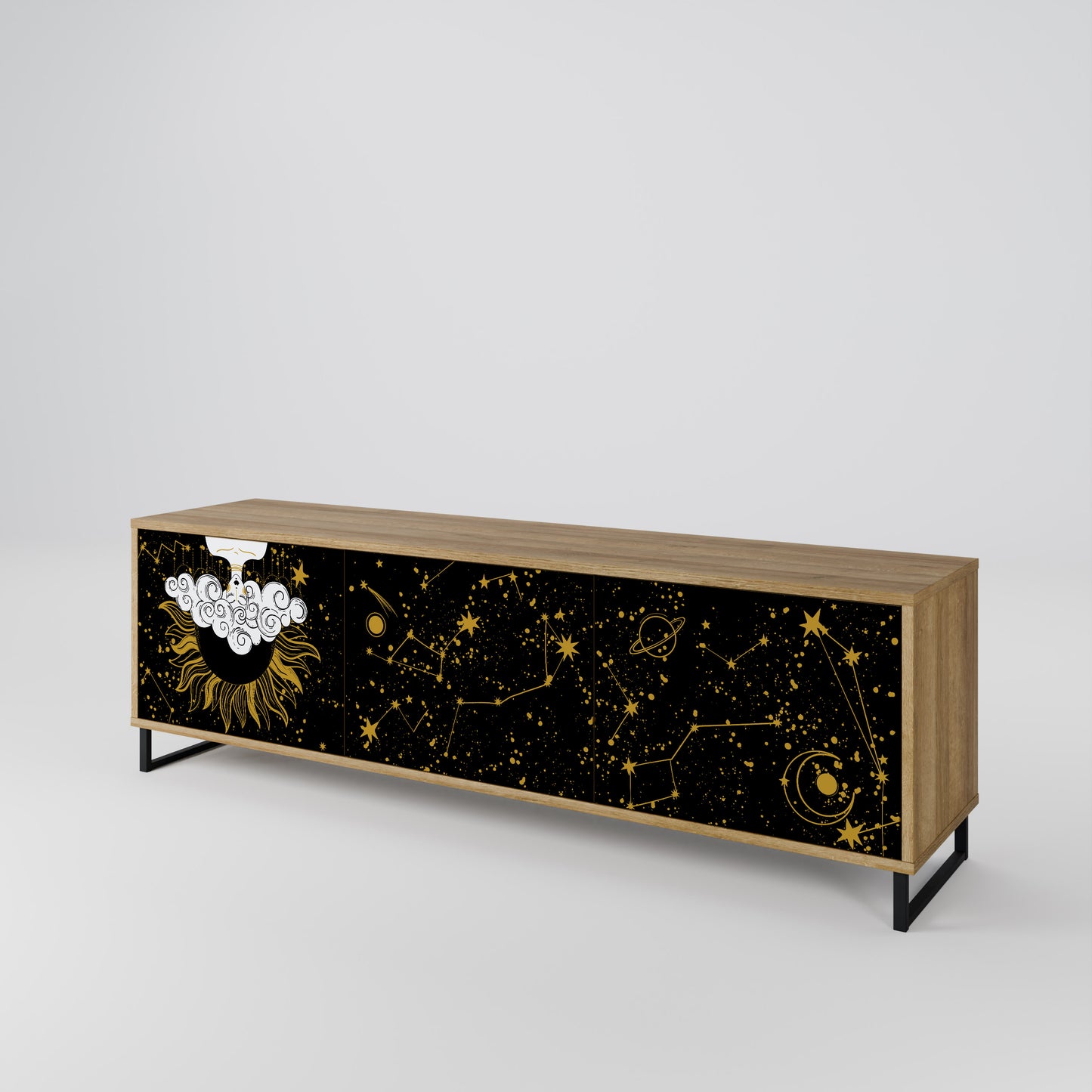 STELLAR CONSTELLATIONS Móvel de TV de 3 Portas
