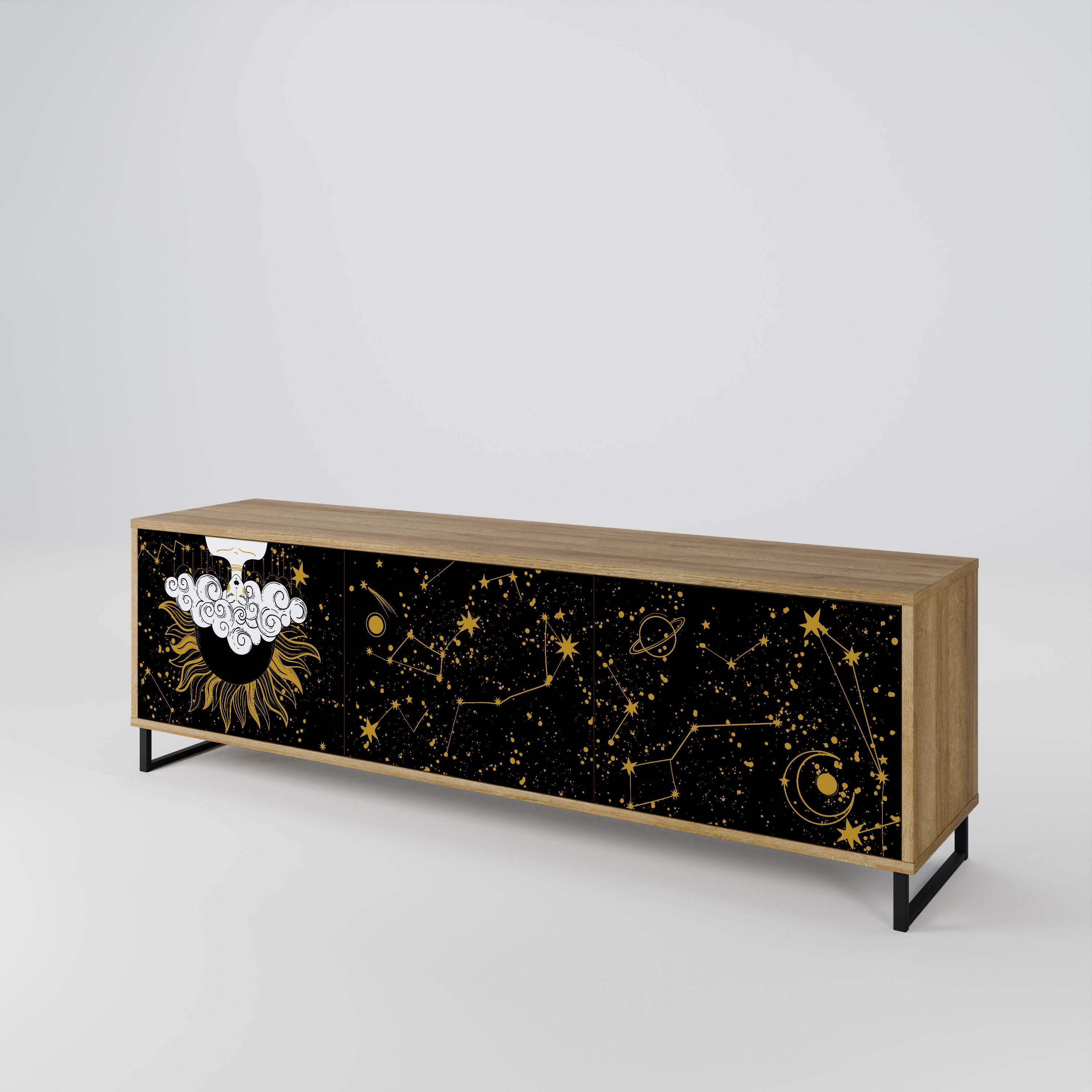 STELLAR CONSTELLATIONS Móvel de TV de 3 Portas