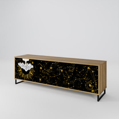 STELLAR CONSTELLATIONS Móvel de TV de 3 Portas