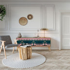 ROYAL COMPOSITION Móvel de TV com 3 Portas em Efeito Carvalho