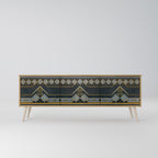 ROYAL ORDINARINESS Móvel de TV com 3 Portas em Efeito Carvalho