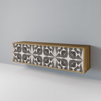 MONOCHROME NEXUS Móvel de TV com 3 Portas em Efeito Carvalho