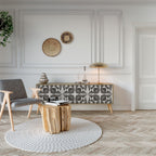 MONOCHROME NEXUS Móvel de TV com 3 Portas em Efeito Carvalho