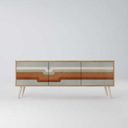 PECULIAR TRAIL 3-Door TV Cabinet