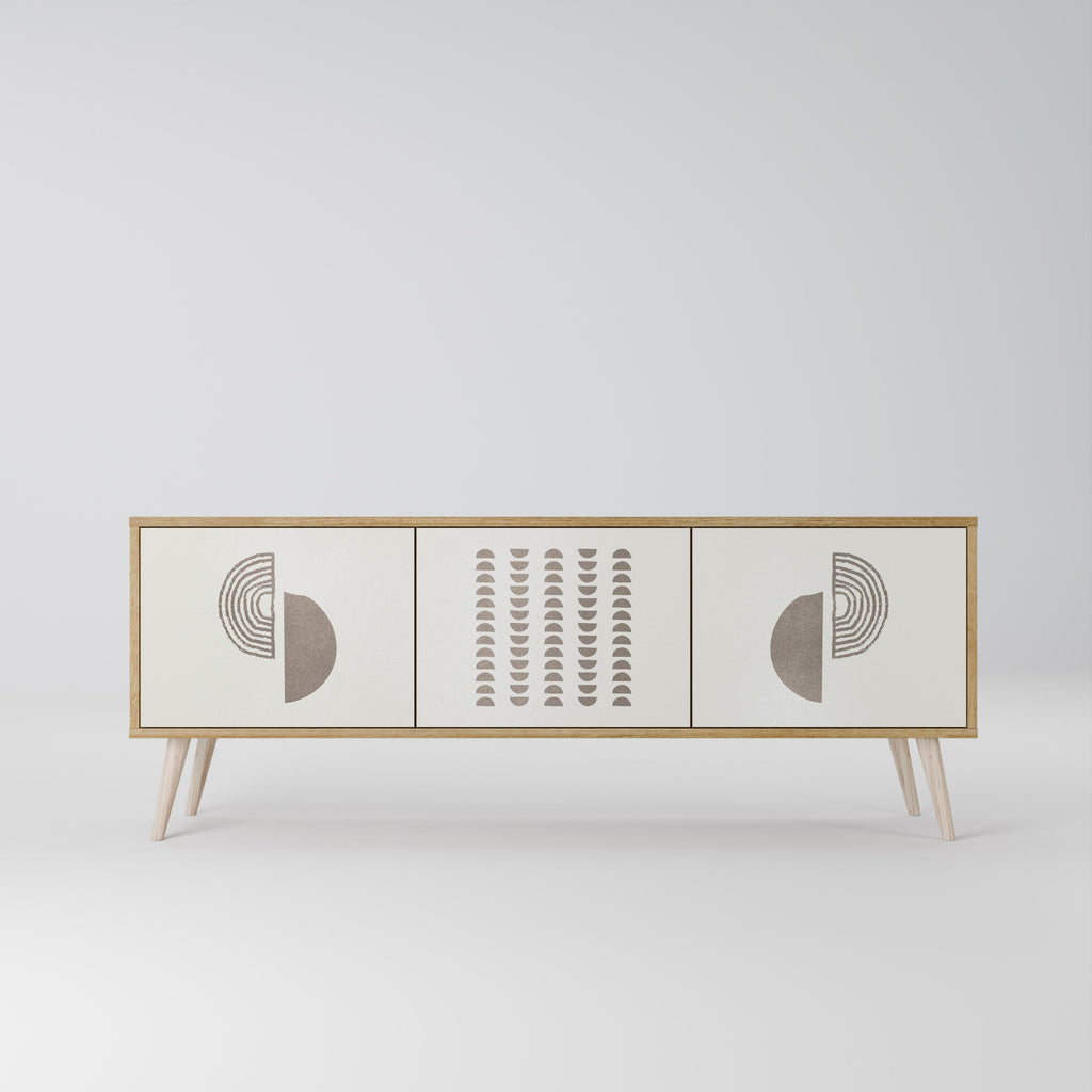 HARMONY ESSENCE Móvel de TV com 3 Portas em Efeito Carvalho