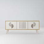 HARMONY ESSENCE Móvel de TV com 3 Portas em Efeito Carvalho