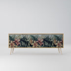 HEAVENLY BLOOM Móvel de TV com 3 Portas em Efeito Carvalho