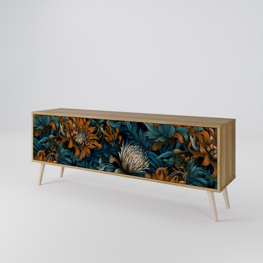 MORNING BLOOM 3-Door TV Cabinet
