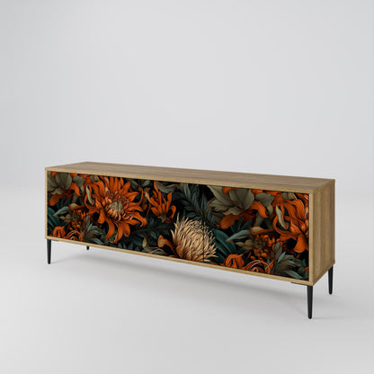 DAWN BLOOM Móvel de TV de 3 Portas