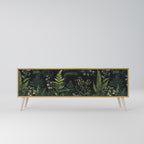 FERN FLOWERS 3-Door TV Stand in Oak Effect