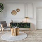 FERN FLOWERS 3-Door TV Stand in Oak Effect