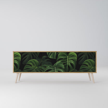 INFINITE MONSTERA Móvel de TV de 3 Portas