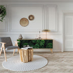 INFINITE MONSTERA Móvel de TV com 3 Portas em Efeito Carvalho