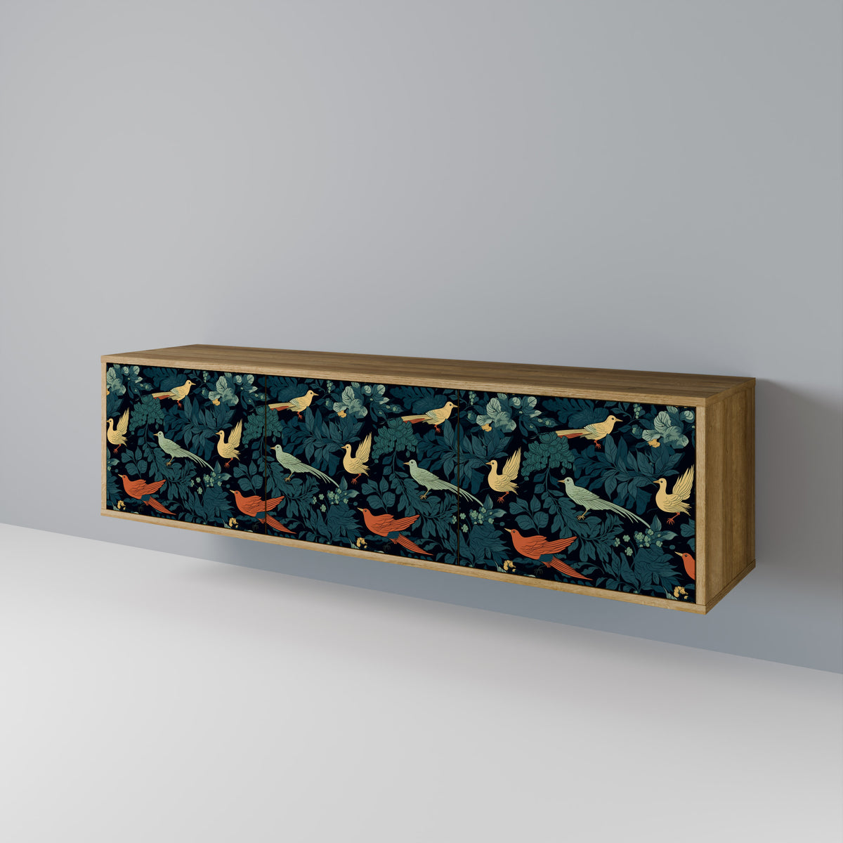 FOWL ORNAMENT Móvel de TV de 3 Portas