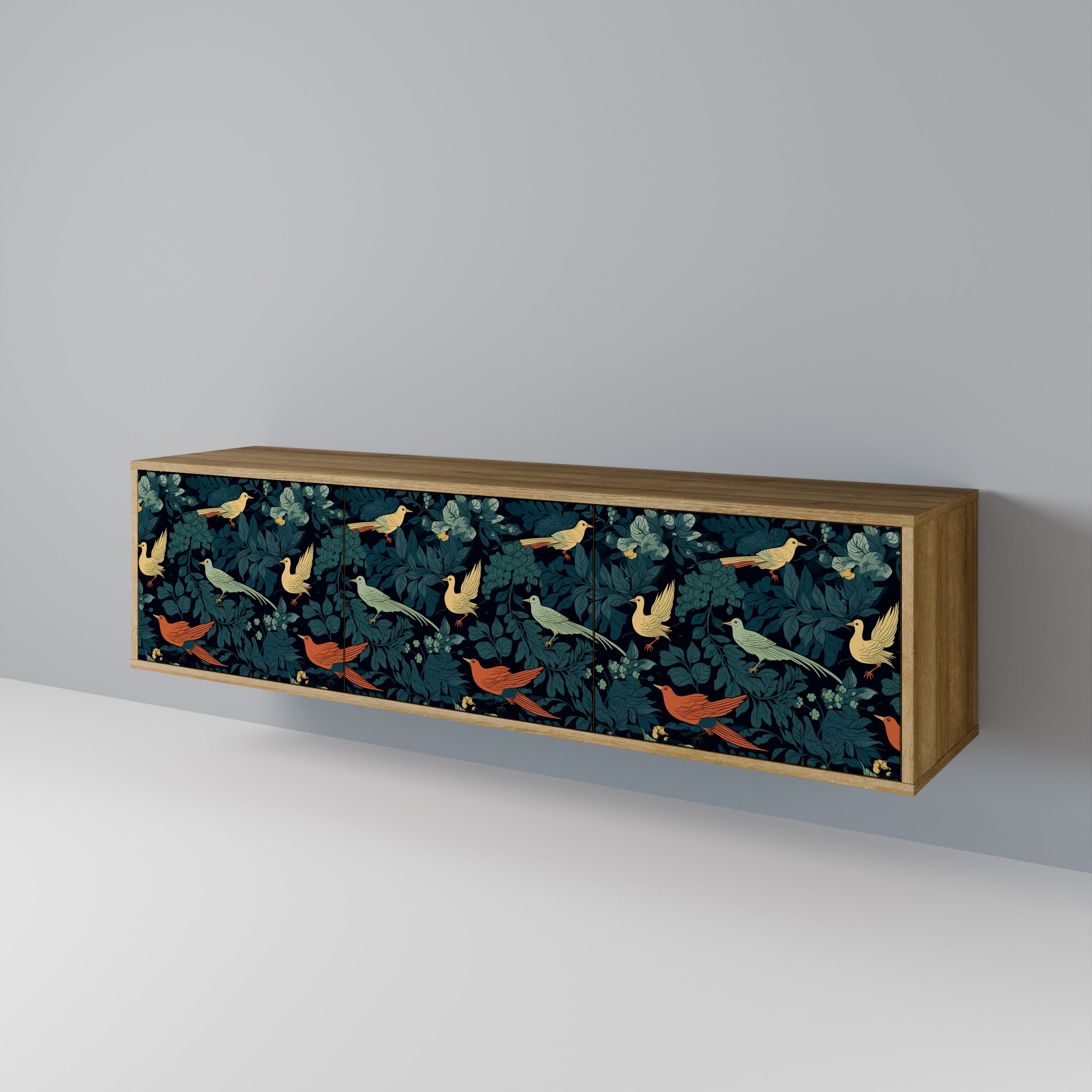 FOWL ORNAMENT Móvel de TV de 3 Portas