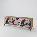 FLOWERET DREAM Móvel de TV com 3 Portas em Efeito Carvalho