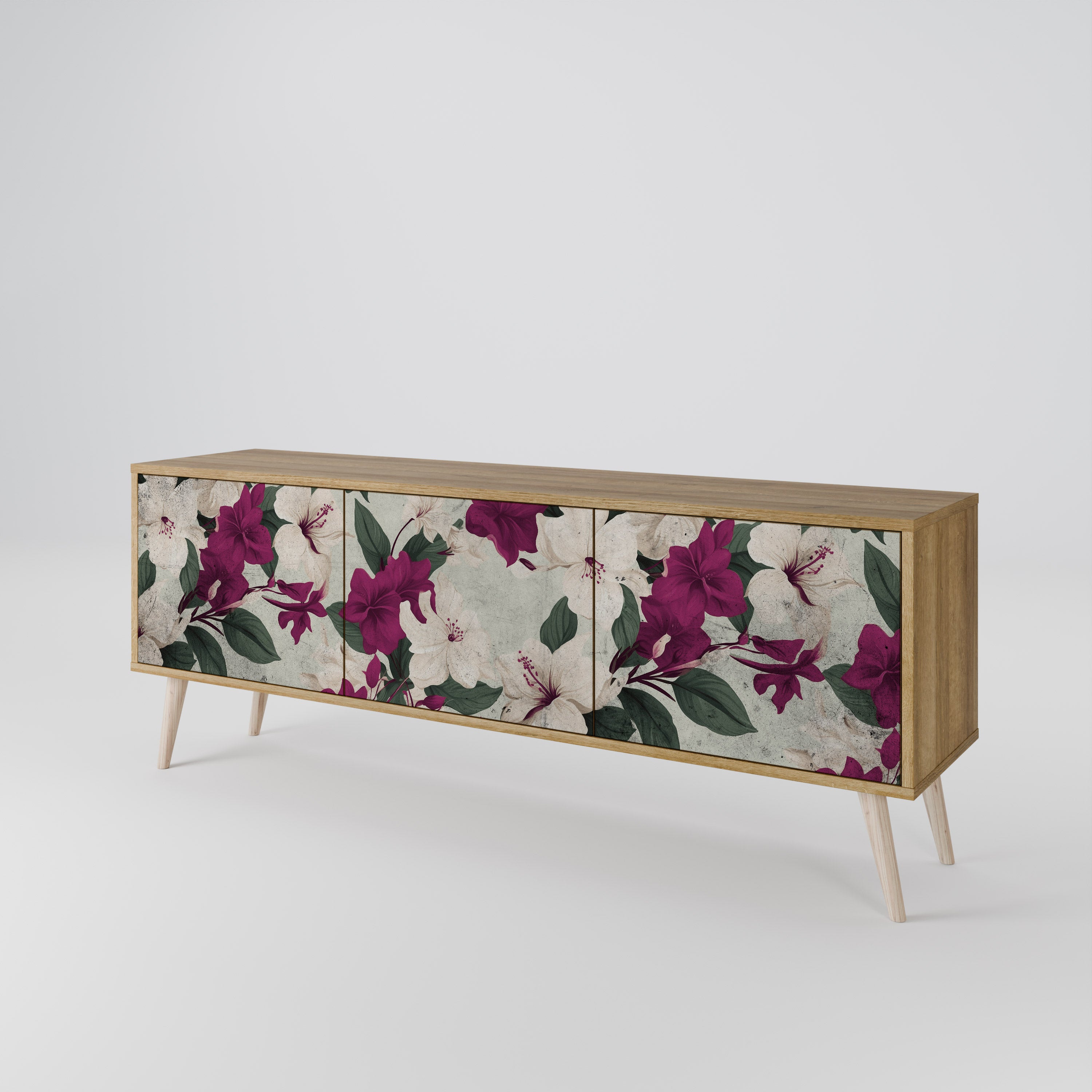 FLOWERET DREAM Móvel de TV de 3 Portas