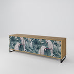 POPINJAY LOOK Móvel de TV com 3 Portas em Efeito Carvalho