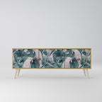 POPINJAY LOOK Móvel de TV com 3 Portas em Efeito Carvalho