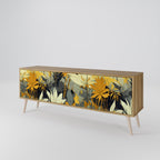 SUNKISSED LILY Móvel de TV com 3 Portas em Efeito Carvalho