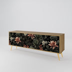 SECRET VERDURE 3-Door TV Stand in Oak Effect