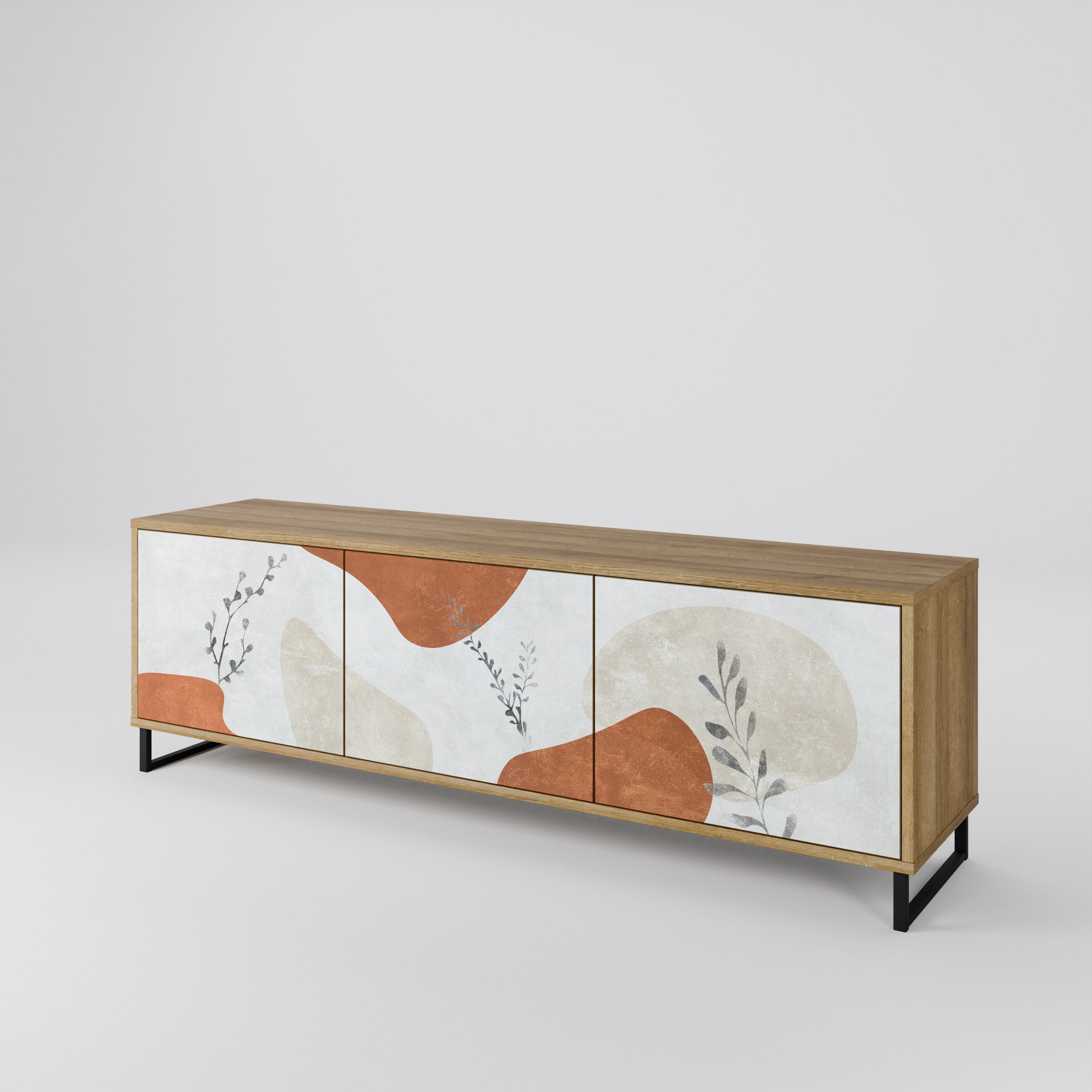TRANQUIL TWIG Móvel de TV de 3 Portas
