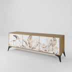 WILD TENDERNESS Móvel de TV com 3 Portas em Efeito Carvalho