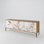 WILD TENDERNESS Móvel de TV com 3 Portas em Efeito Carvalho